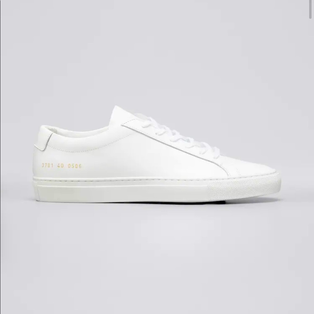 Common Projects Leather Low-Top Sneakers